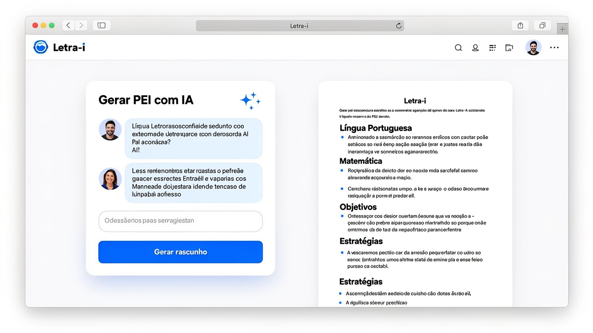 IA generativa integrada
